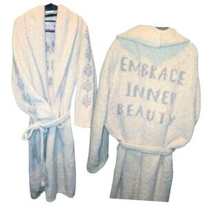 BAREFOOT DREAMS Sz L EMBRACE INNER BEAUTY Cozy Chic Knit Cardigan Bath BohonRobe
